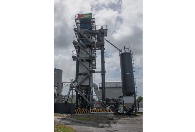 New Asphalt Plant key to Guyana’s infrastructural development