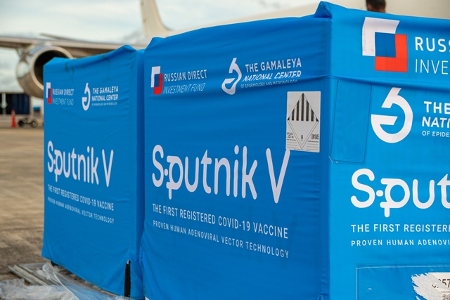 Guyana receives a quantity of Sputnik V second doses